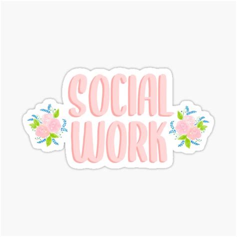 Social Work Stickers Redbubble