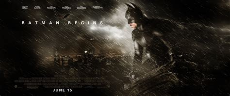 Batman Begins poster [21:9] : WidescreenWallpaper