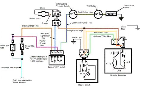 Wiring On A Mustang Fan Motor