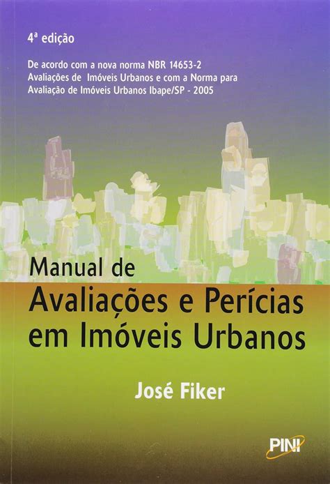 Manual De Avaliações E Perícias Em Imóveis Urbanos Br