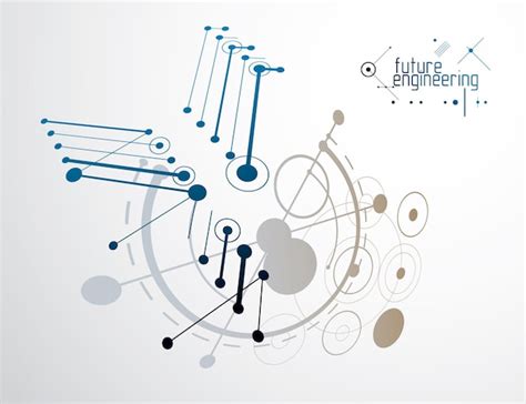 Fondo industrial y de ingeniería vectorial plan técnico futuro modelo