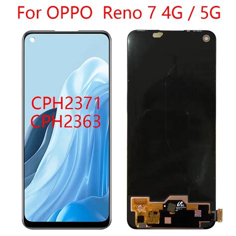 Pantalla LCD AMOLED TFT Para OPPO Reno7 CPH2363 Montaje De