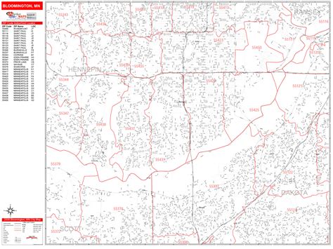 Bloomington In Zip Code Map - Usa Track And Field Map It