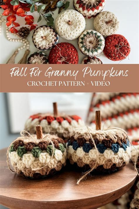 The Best Free Granny Stitch Pumpkin Pattern In 2024 Crochet Pumpkin