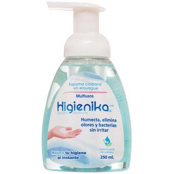 Sanitizante Dosificador Espuma 250ml Higienika Linio México