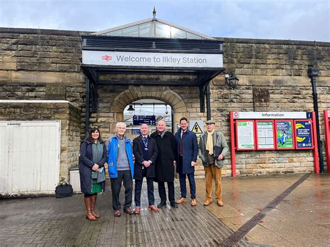 Shadow Rail Minister Visits Ilkley To Discuss Local Rail Issues