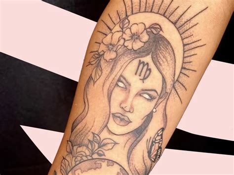 10 Best Virgo Zodiac Sign Tattoos Cool Ideas For Your New Tattoo