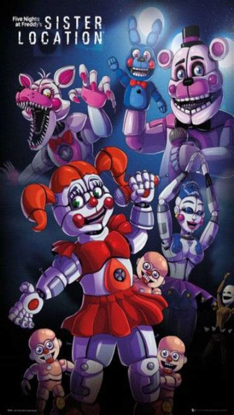 Iphone Fnaf Sister Location Wallpaper - All Phone Wallpaper HD