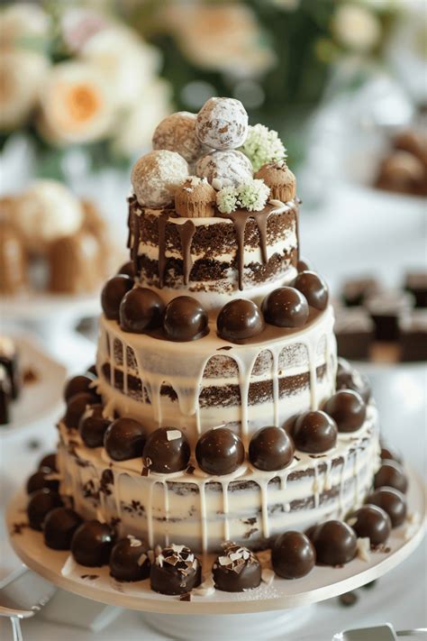 35 Creative Naked Wedding Cake Ideas You Will Love Confetti Roses