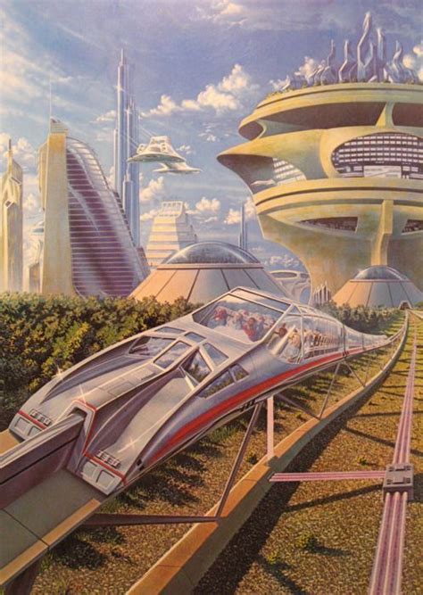 Retro Futurism Futuristic City Retro Futuristic