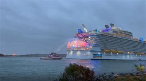 The Wonder Of The Seas Sets Sail From Port Canaveral