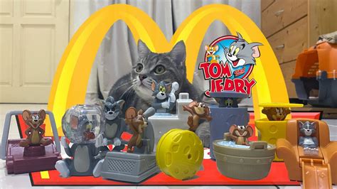 McDonald S Happy Meal 2021 Tom And Jerry Toys FULL UNBOXING YouTube