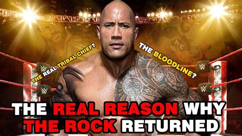 The Untold Truth Behind The Rock S Shocking Return To WWE Confront