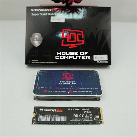 Jual SSD VENOM RX M 2 NVME 512GB PCIe Gen3x4 NVMe 1 3 Shopee Indonesia