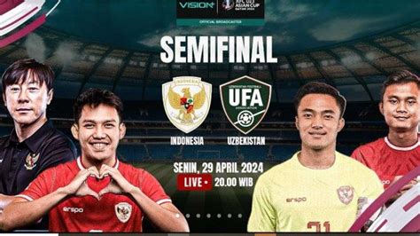 Link TV Online RCTI Live Streaming Bola Timnas U23 Indonesia Vs