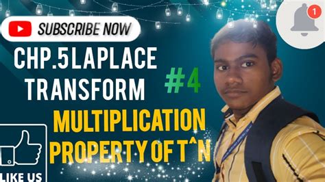 Chp No 5 Laplace Transform Multiplication Property Of T N In Laplace