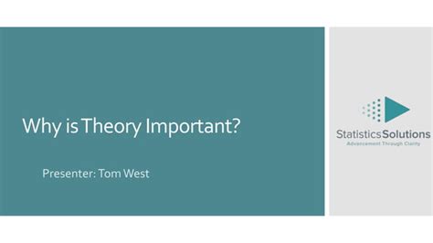 Why Is Theory Important Ppt