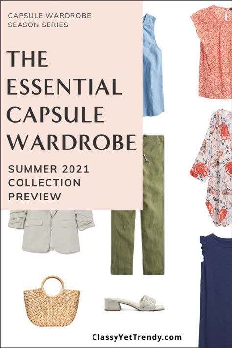 The Essential Summer 2021 Capsule Wardrobe Sneak Peek 10 Outfits