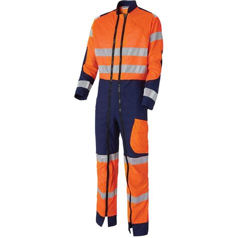 Combinaisons De Signalisation Luklight Orange Fluo Marine Visibilit