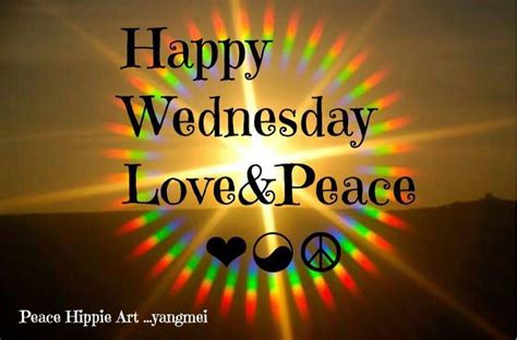 Happy Hippie Wednesday Happy Hippie Wednesday Greetings Peace And