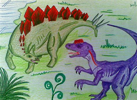 Dinosaur Fighting by JuanIglesias90 on DeviantArt