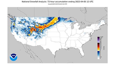 Blizzard Dumps Over A Foot Of Snow From Utah To Minnesota Record