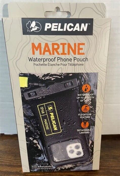 Pelican Marine Series Waterproof Floating Phone Pouch IPhone Android