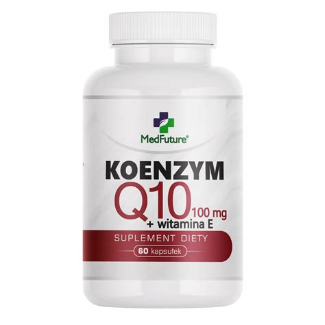 KOENZYM Q10 Witamina E 100mg CoQ10 UBICHINON 60kap 8169768876 Allegro Pl