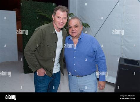 Chef Bobby Flay Left And Lee Brian Schrager Attend The Sobewff