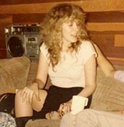 A Rare Photo Of Stevie Relaxing Somewhere And Showing A Fair