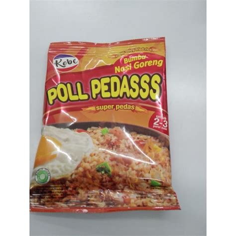 Jual Kobe Bumbu Nasi Goreng Super Pedas G Shopee Indonesia