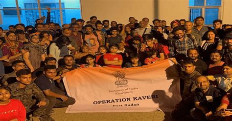 Operation Kaveri In Full Throttle Nearly 1 100 Indians Evacuated From