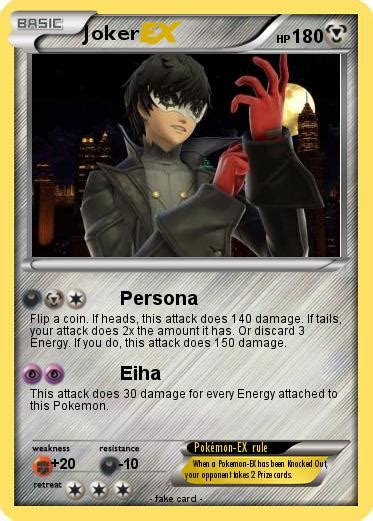 Pokémon Joker 781 781 Persona My Pokemon Card