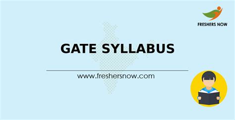 GATE Syllabus 2025 & Exam Pattern For CSE, ECE, EEE, ME, CE