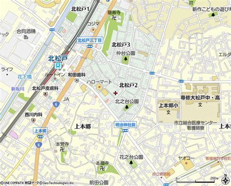 北松戸会館（松戸市文化・観光・イベント関連施設）の住所・地図｜マピオン電話帳