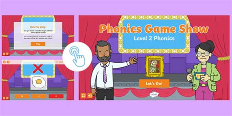 Level 2 Phonics Gameshow Primary Resources Twinkl Go