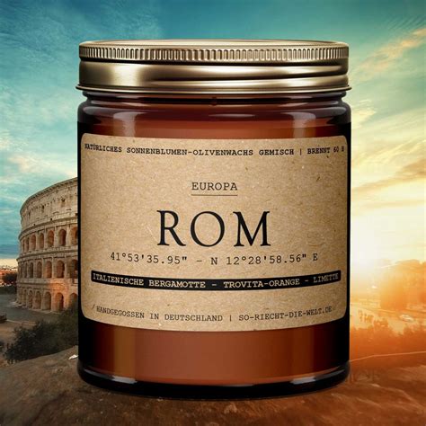 Rome Candle Italian Bergamot Trovita Orange Lime - Etsy