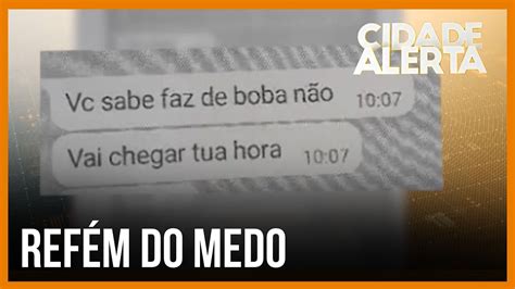 AMEAÇAS GRAVES ex não aceita fim de relacionamento e persegue jovem