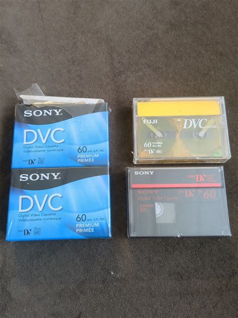 Sony Dvc Mini Dv Pack Premium Blank Tapes Digital Fuji Video