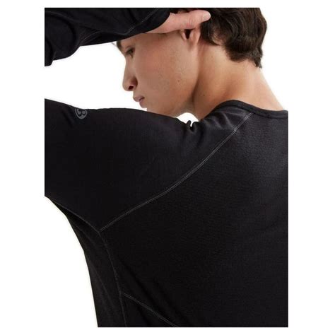 Icebreaker Mens Zone Merino Blend Baselayer Black Sportpursuit