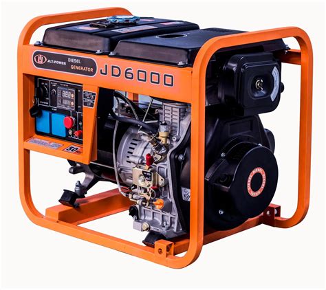 Portable Diesel Generator 12kva Single Phase Generator Air Cooled