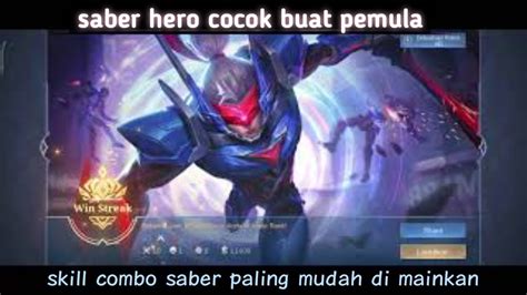 Saber Assasin Paling Mudah Di Mainin Skill Combo Sekali Angkat Musuh