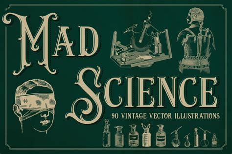 Vintage Science Illustrations - Design Cuts