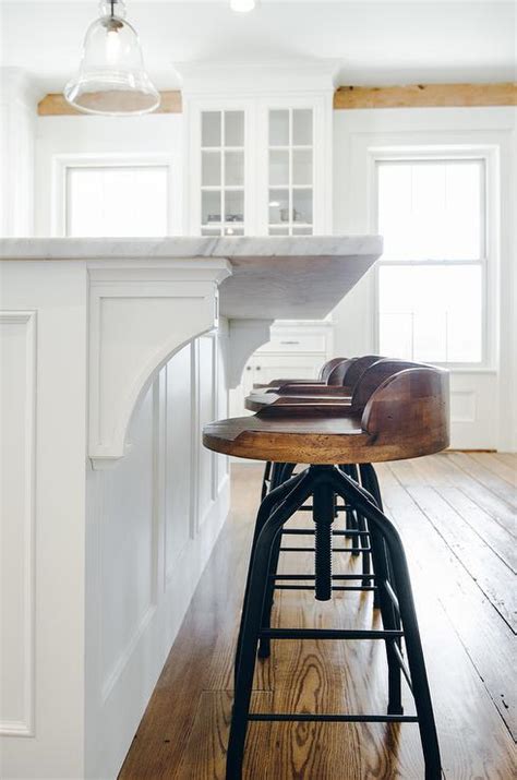 Modern Farmhouse Kitchen Island Stools : Counter stools add visual ...