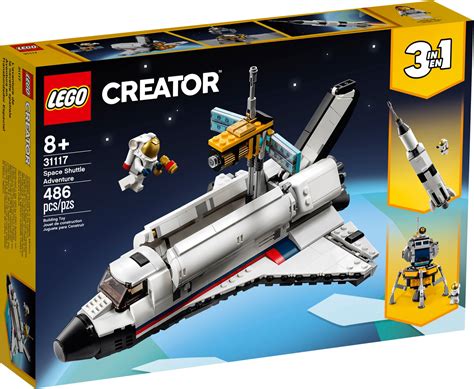 Lego Creator Pas Cher L Aventure En Navette Spatiale