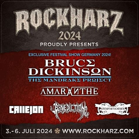 Finally The Rockharz Open Air Announce The Next Bands For Rockharz