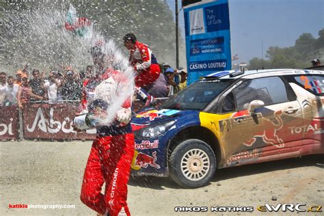 Ogier Sébastien Ingrassia Julien Citroën DS3 WRC Acropolis Rally 2011