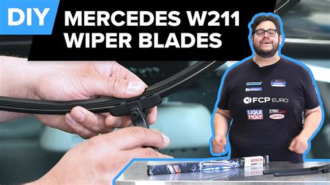 Mercedes E63 AMG Wiper Blade Replacement DIY Mercedes Benz W211 E55