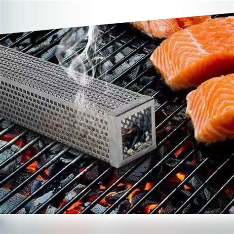 Inch Bbq Smoke Tube Stainless Steel Charcoal Pe Grandado