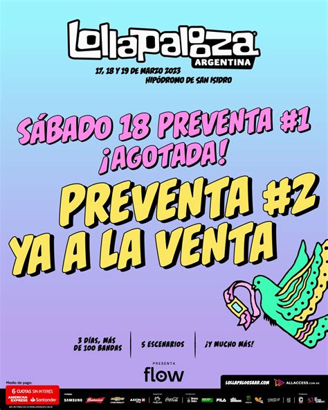 Lollapalooza Ar On Twitter S Bado Preventa Agotada